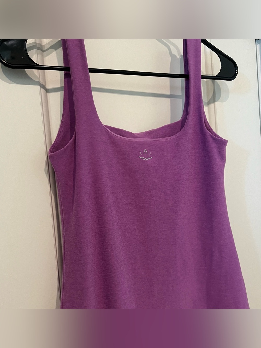 Beyond Yoga Icon Spacedye Midi Dress Purple Slit Sz S #Athleisure - Picture 10 of 10